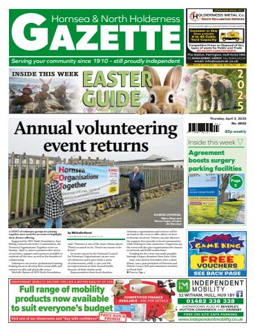 Hornsea Gazette April 3, 2025 issue Hornsea Gazette April 3, 2025