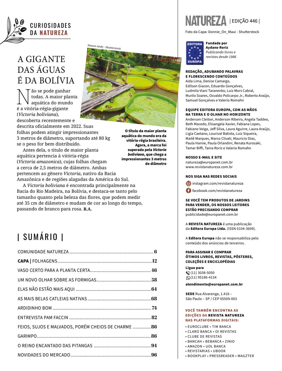 Natureza Preview Pages