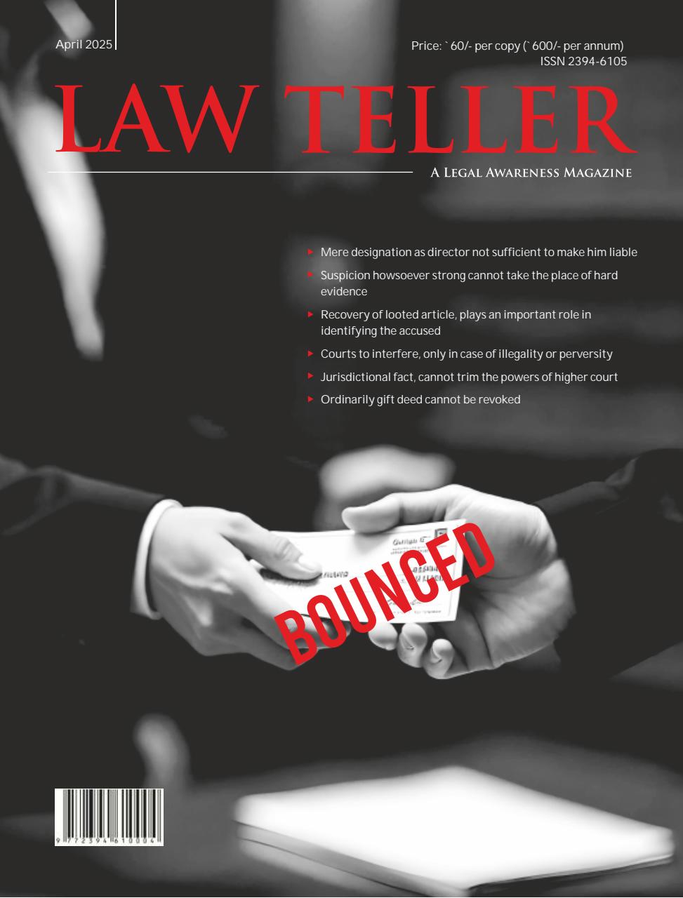 Lawteller – A Legal Awareness Magazine Preview Pages
