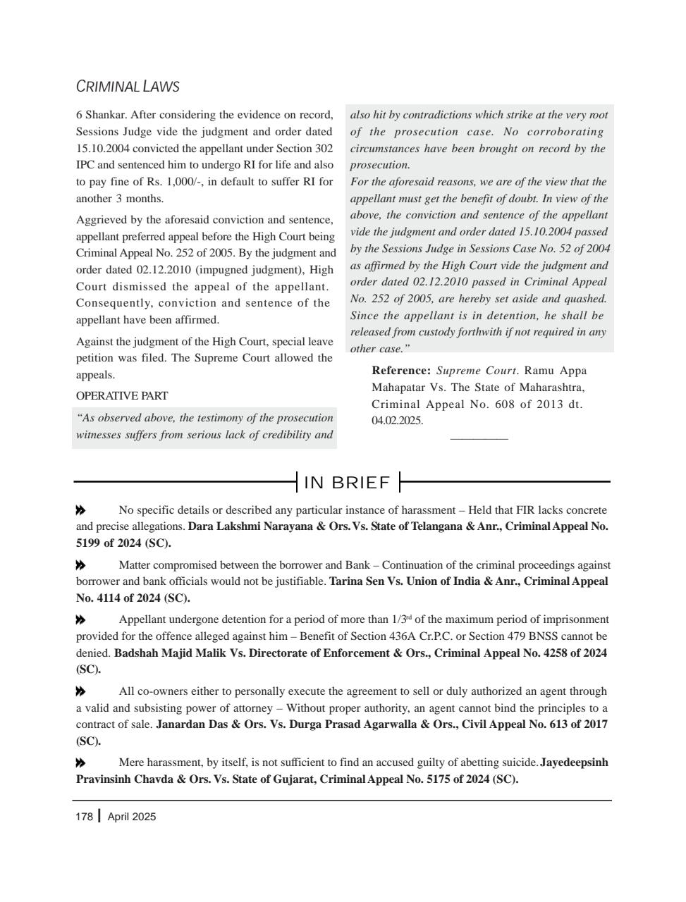 Lawteller – A Legal Awareness Magazine Preview Pages