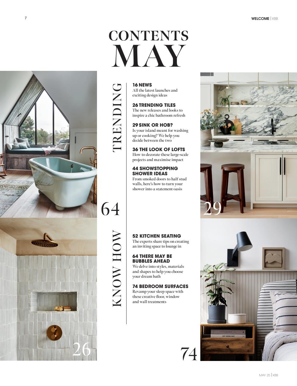 Kitchens Bedrooms & Bathrooms magazine Preview Pages