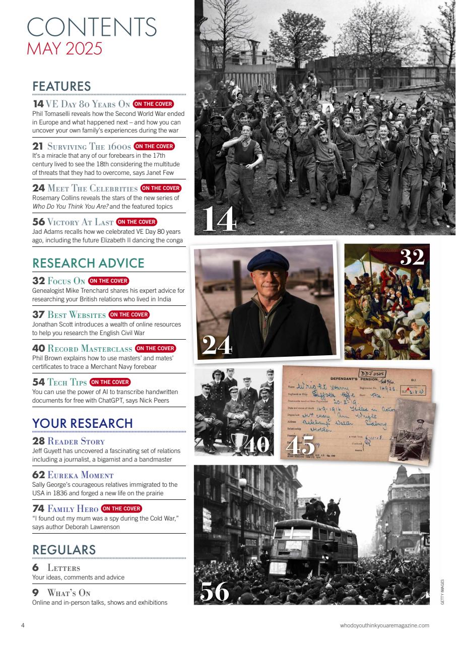 Who Do You Think You Are? Preview Pages