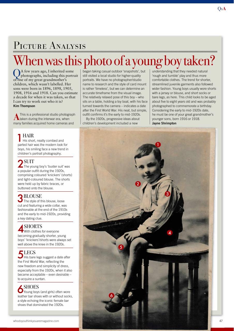 Who Do You Think You Are? Preview Pages