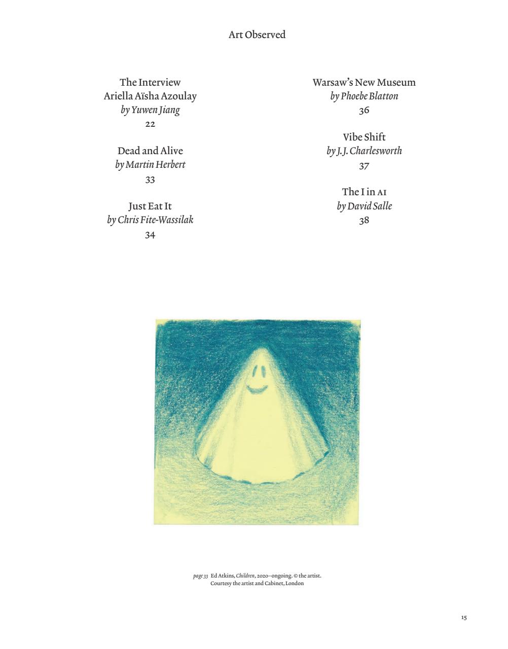 ArtReview Preview Pages