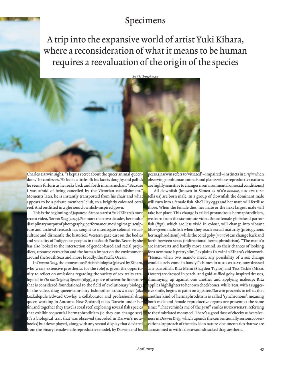 ArtReview Preview Pages