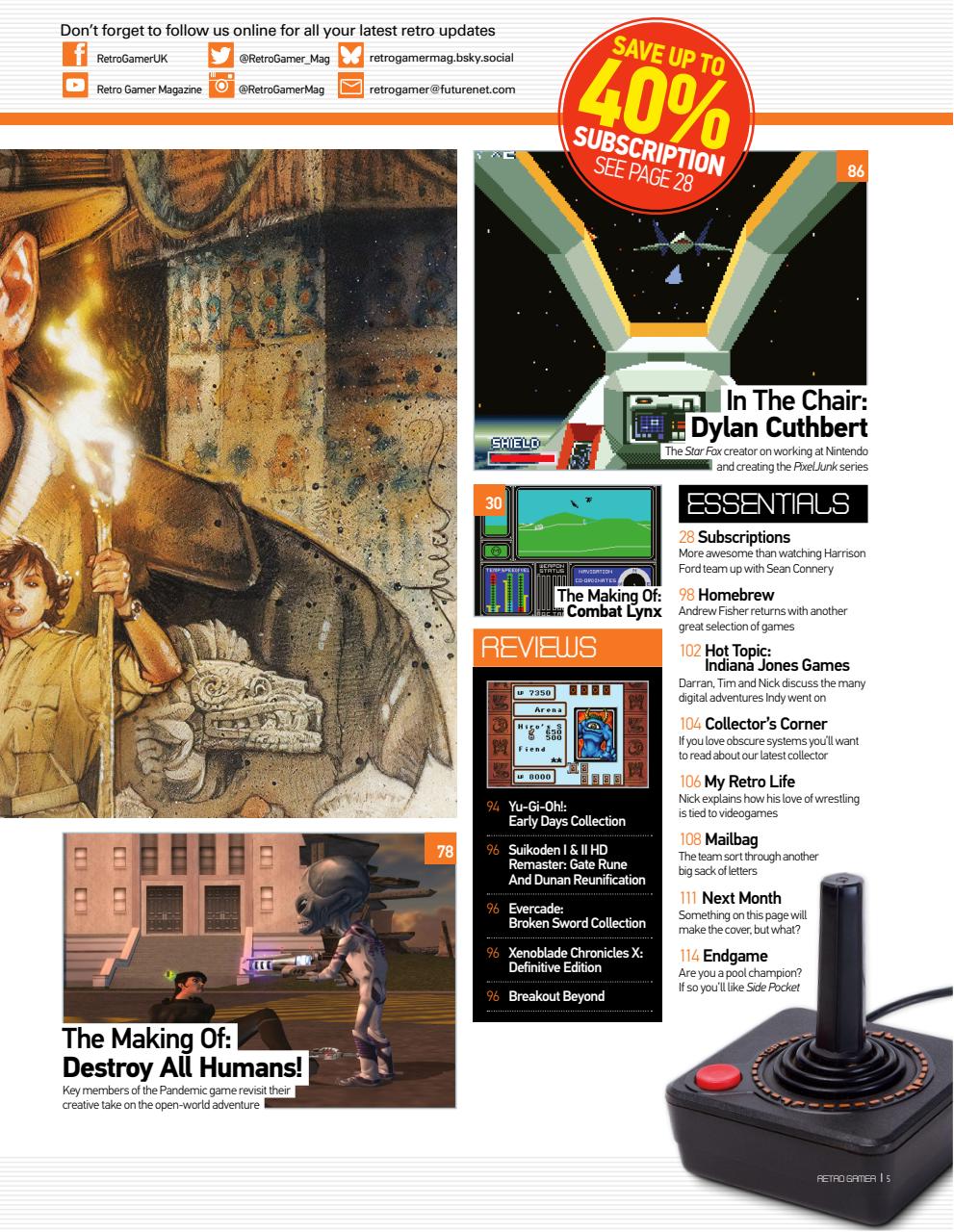 Retro Gamer Preview Pages