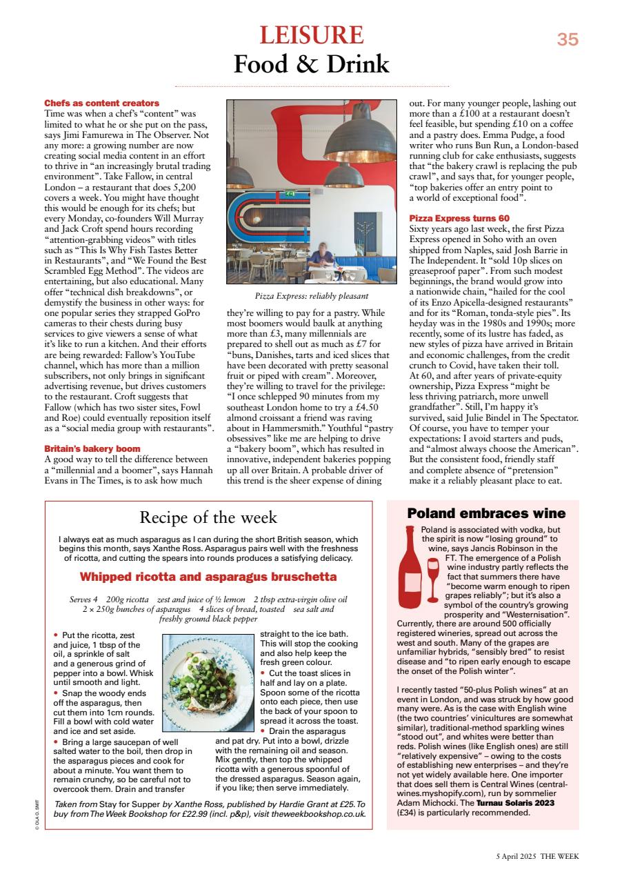 The Week Preview Pages