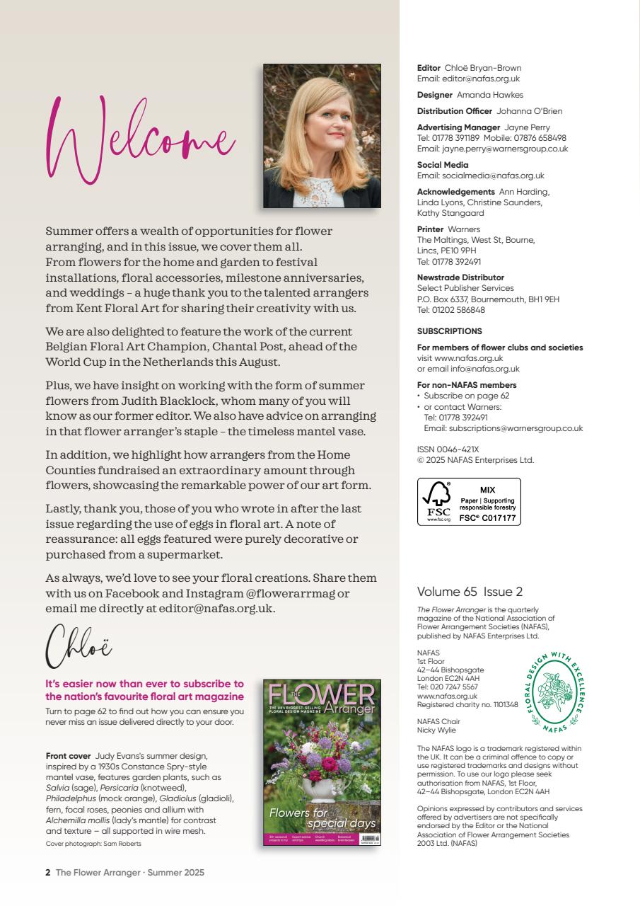 The Flower Arranger Preview Pages