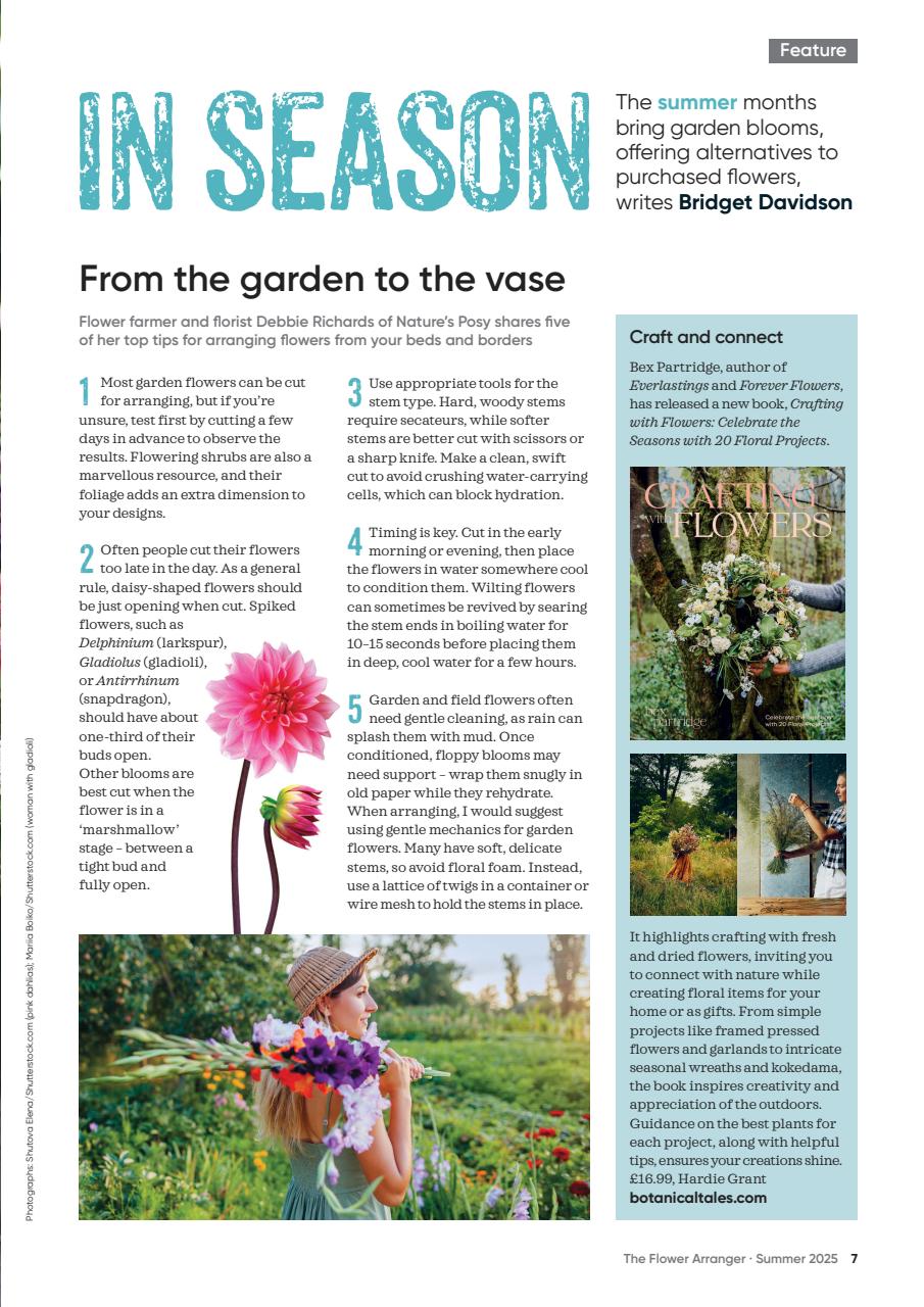 The Flower Arranger Preview Pages