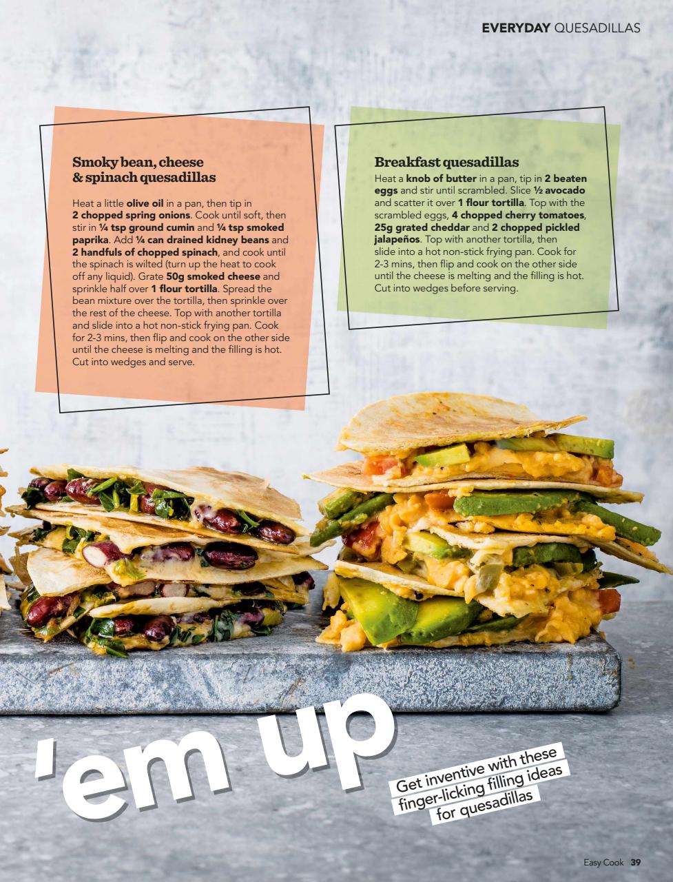 Easy Cook Magazine Preview Pages
