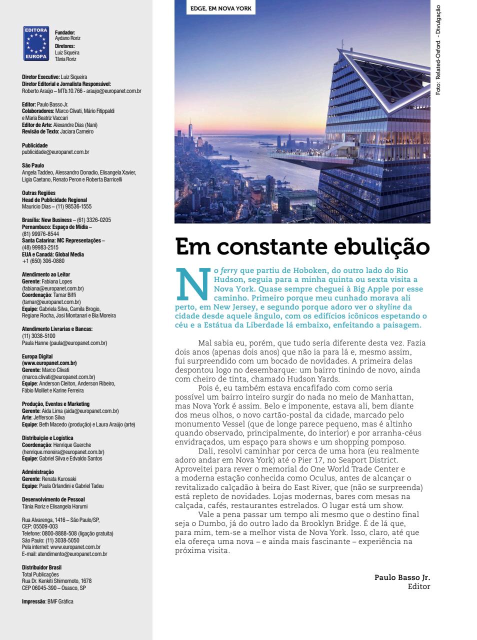Férias no Brasil e Férias EUA Preview Pages
