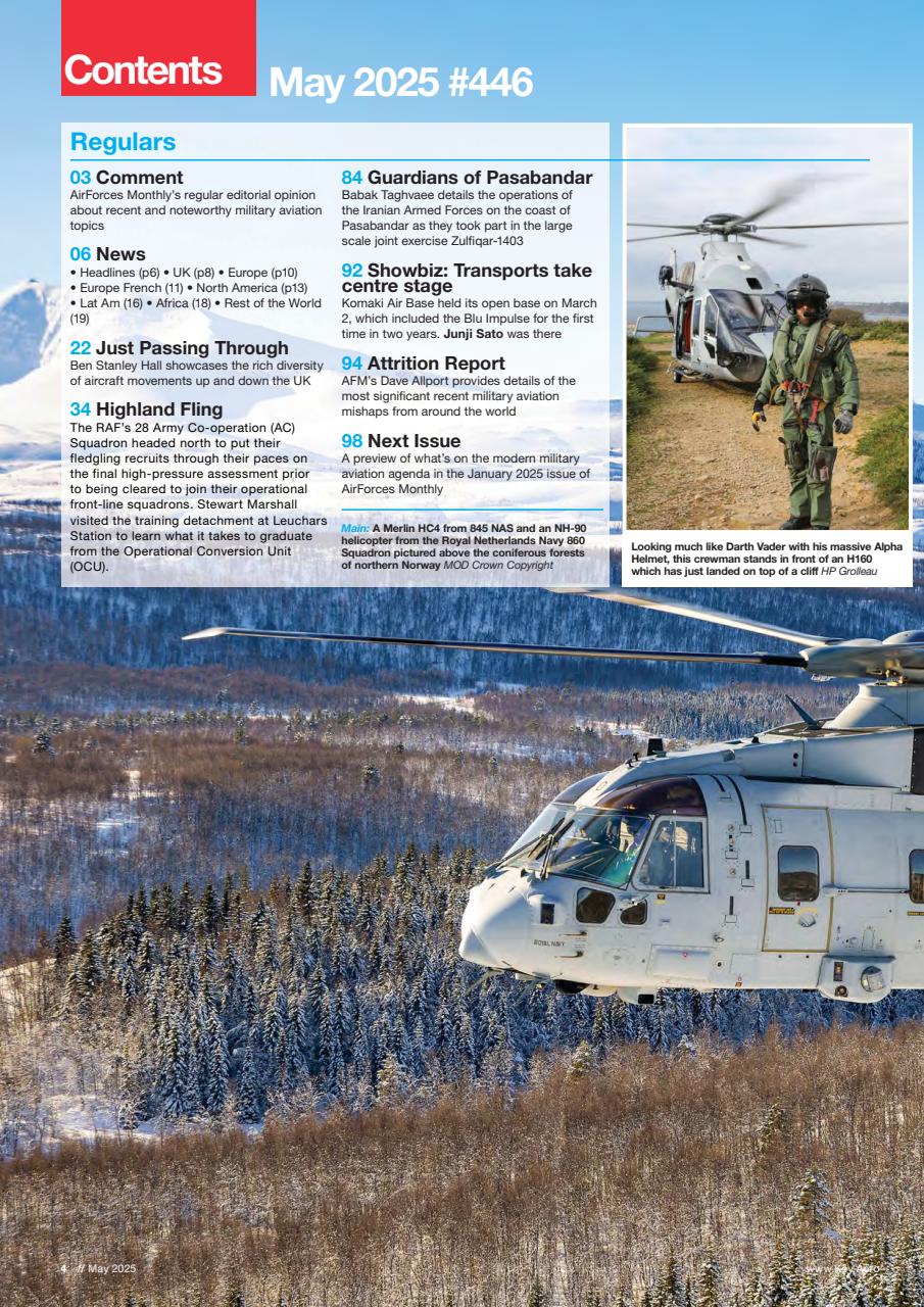 AirForces Monthly Preview Pages