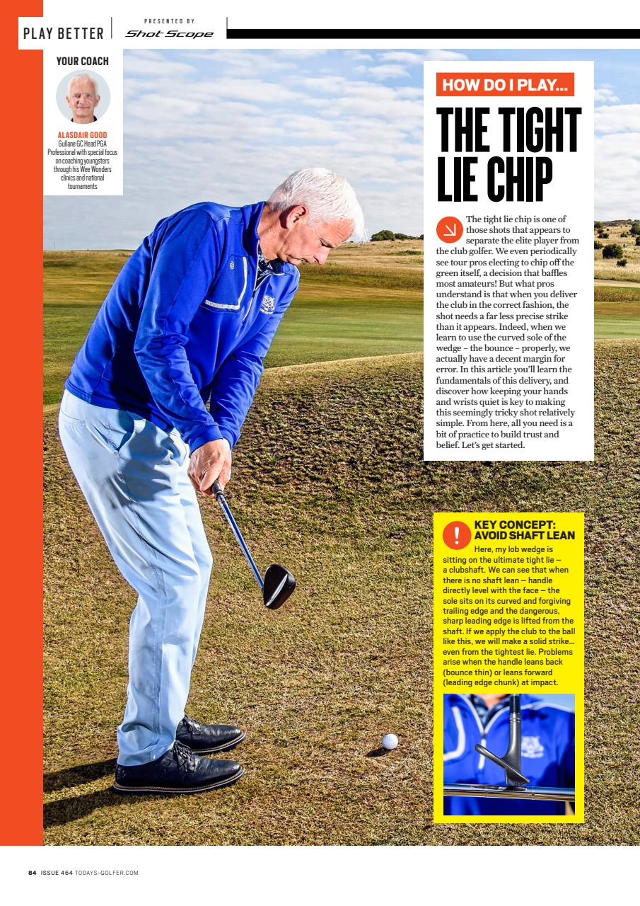 Today's Golfer Preview Pages