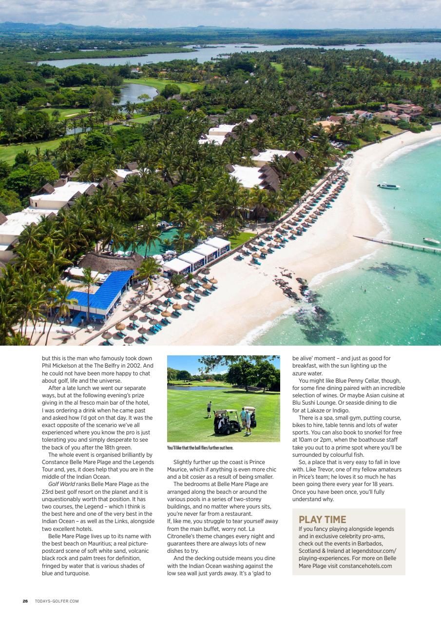 Today's Golfer Preview Pages