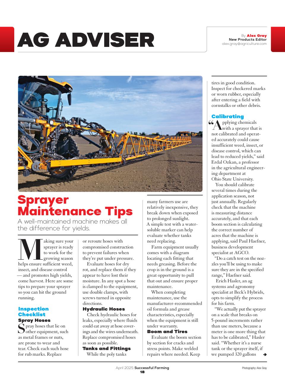 Successful Farming Preview Pages