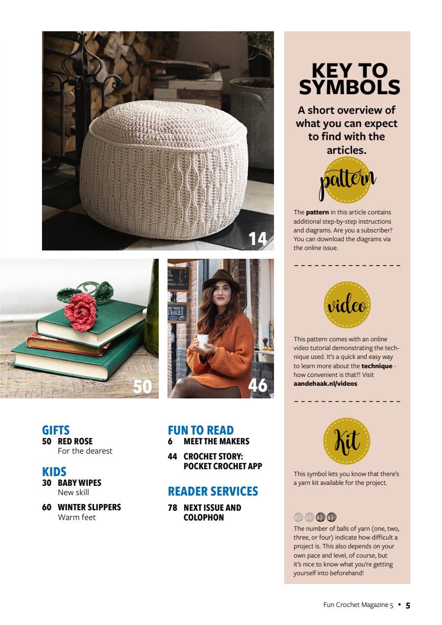Fun Crochet Magazine Preview Pages