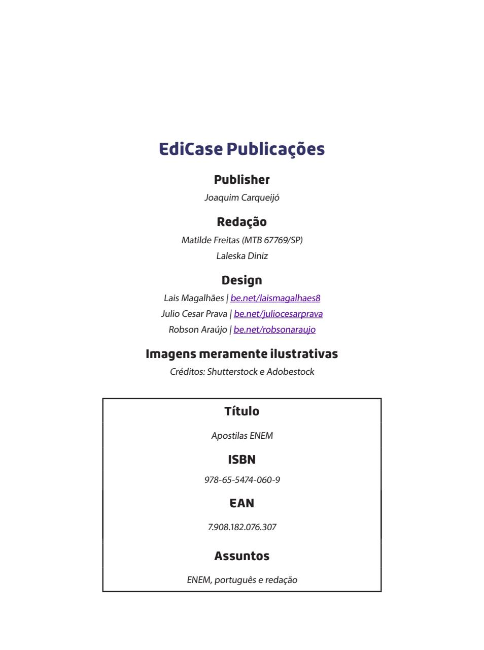 Apostilas ENEM Preview Pages