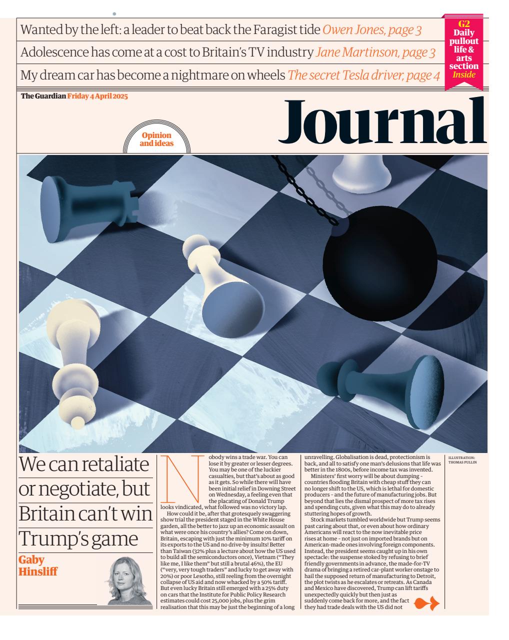 The Guardian Newspaper Preview Pages