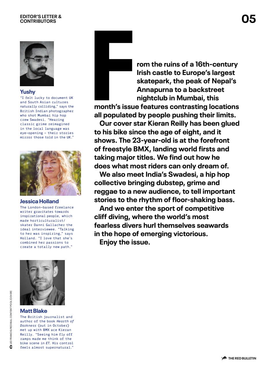 The Red Bulletin UK Edition Preview Pages