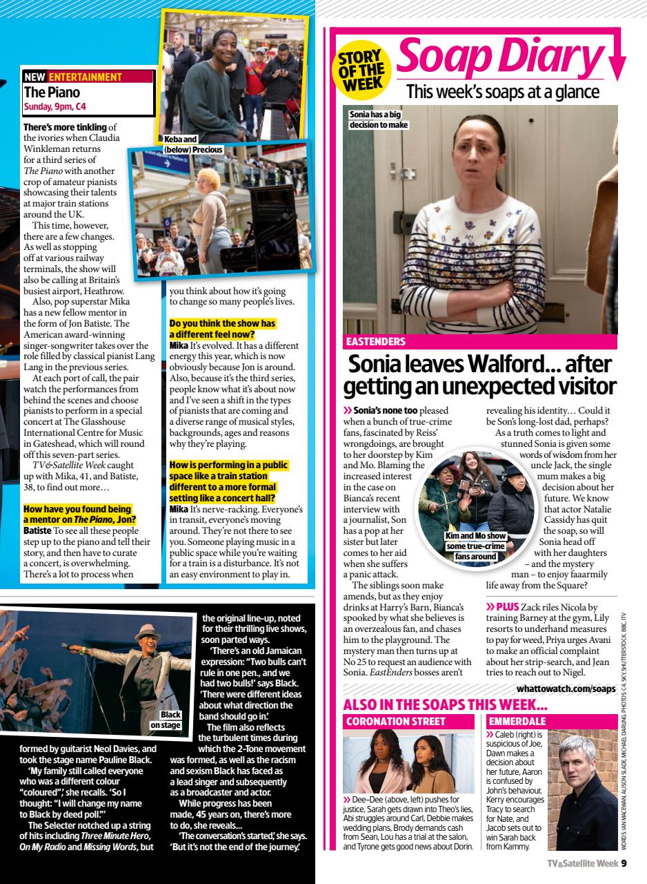 TV & Satellite Week Preview Pages