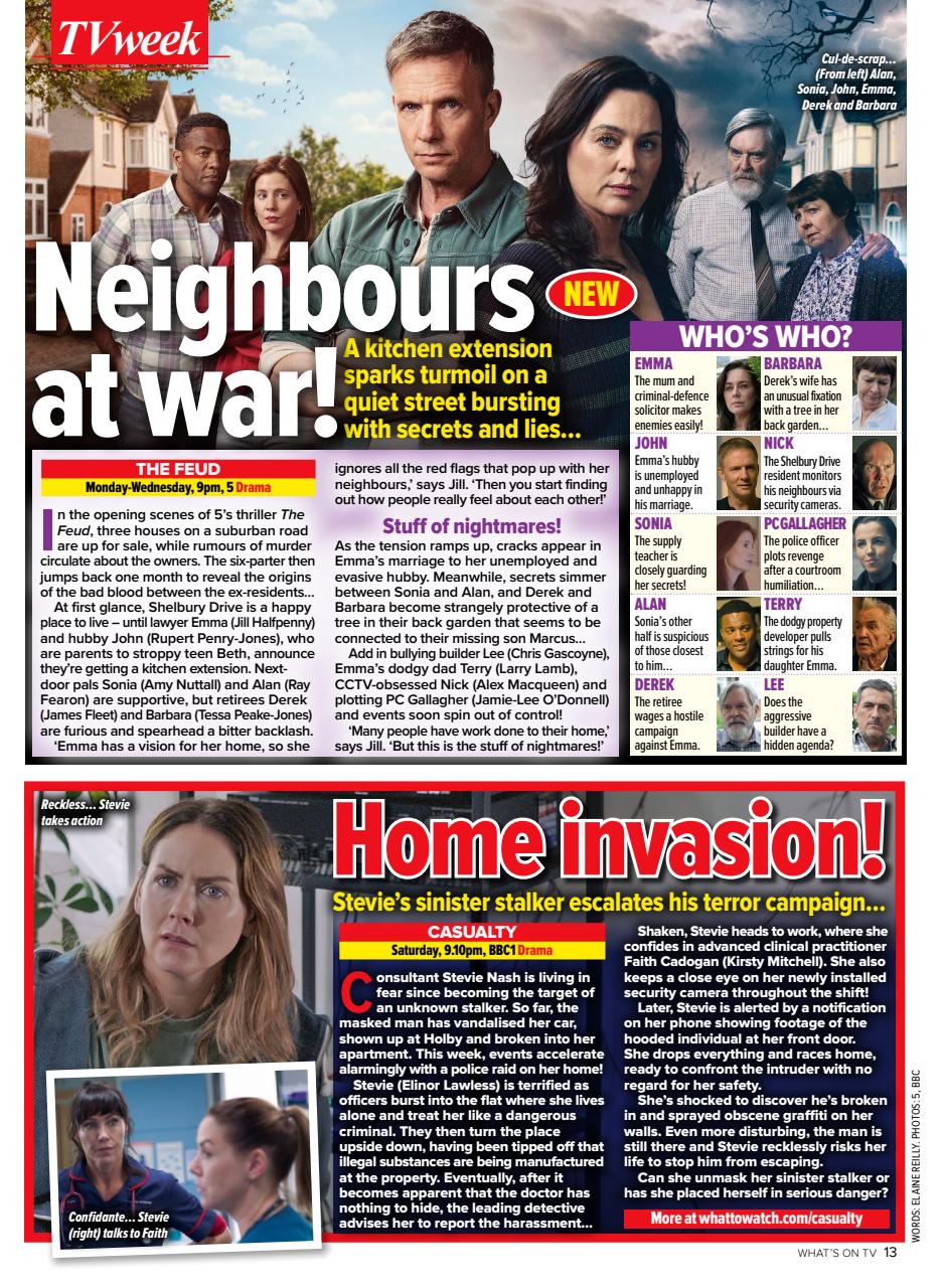 What's on TV Preview Pages