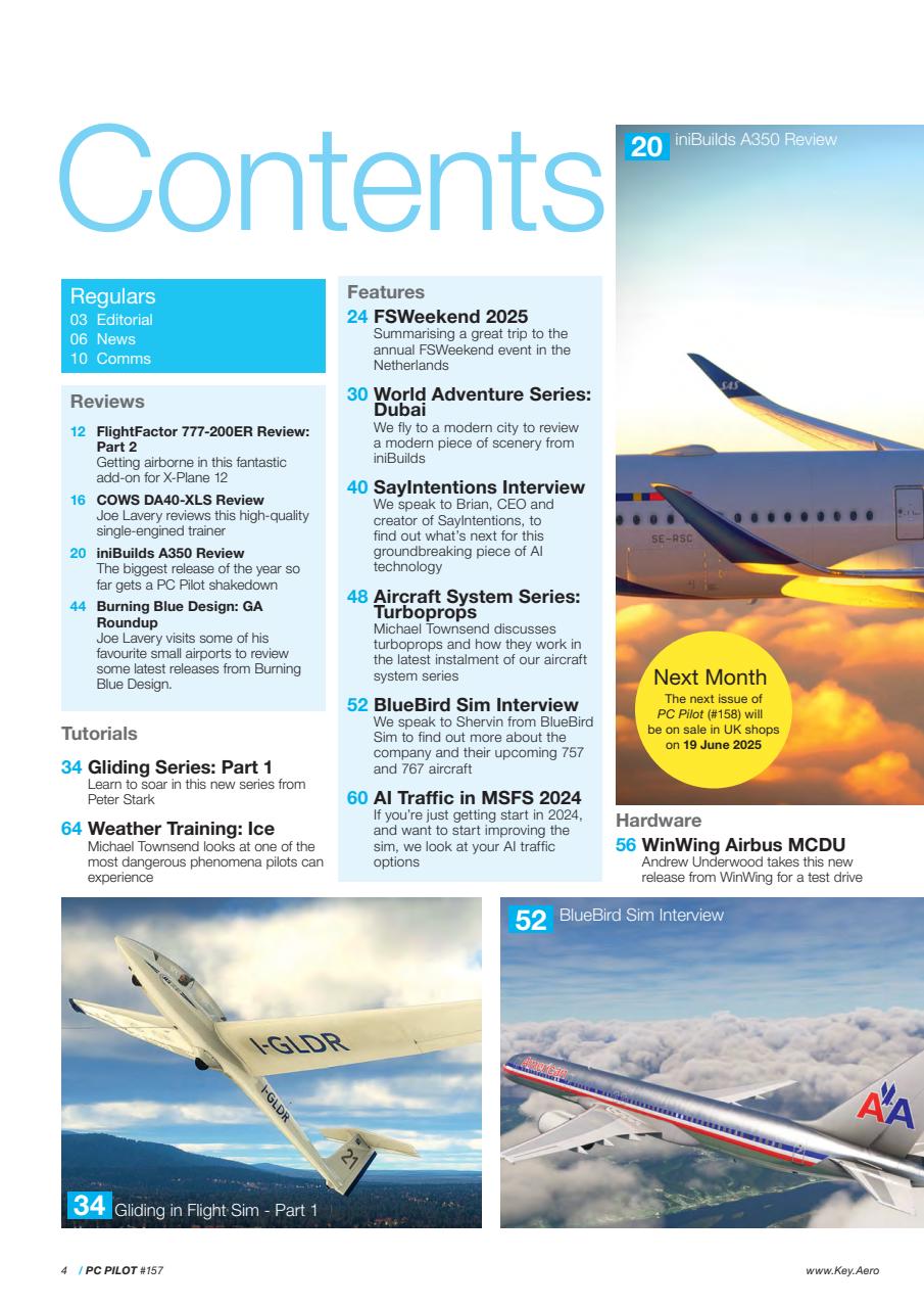 PC Pilot Preview Pages