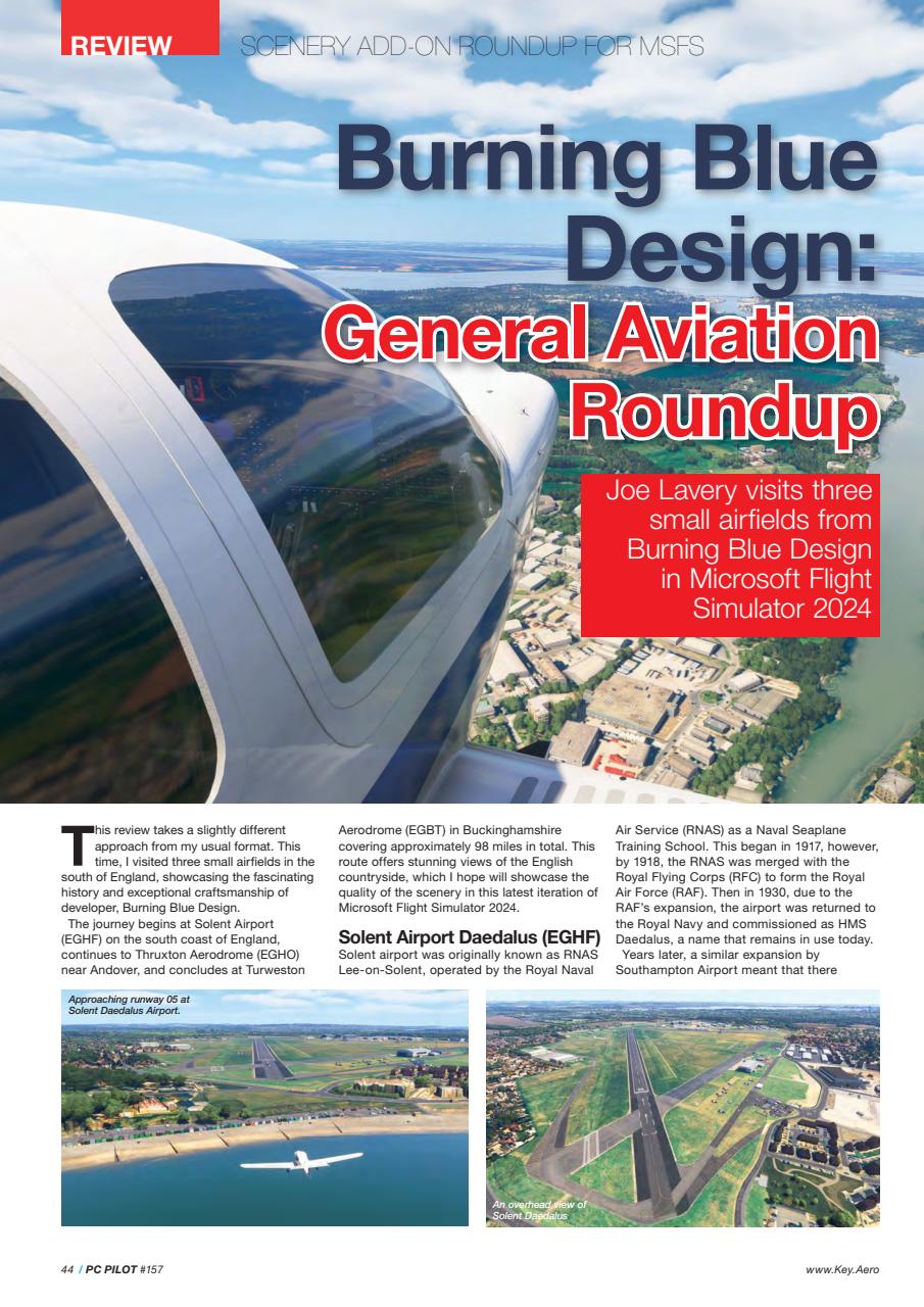 PC Pilot Preview Pages