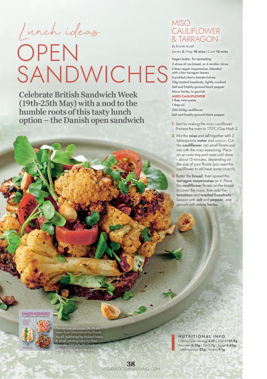 Vegan Food & Living Magazine Preview Pages