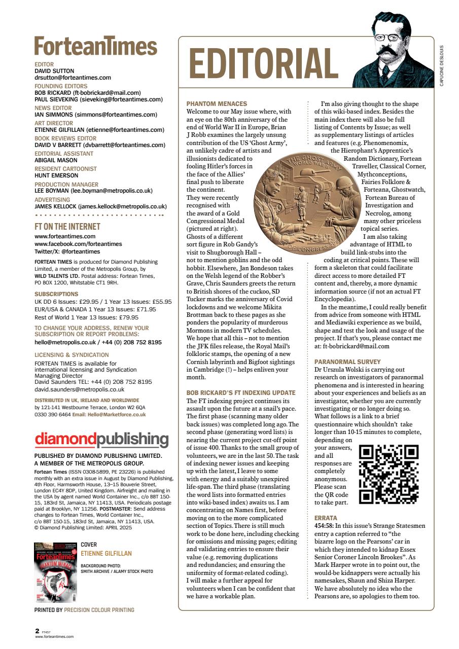 Fortean Times Preview Pages