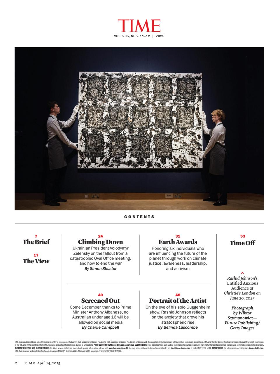 TIME Magazine Asia Preview Pages