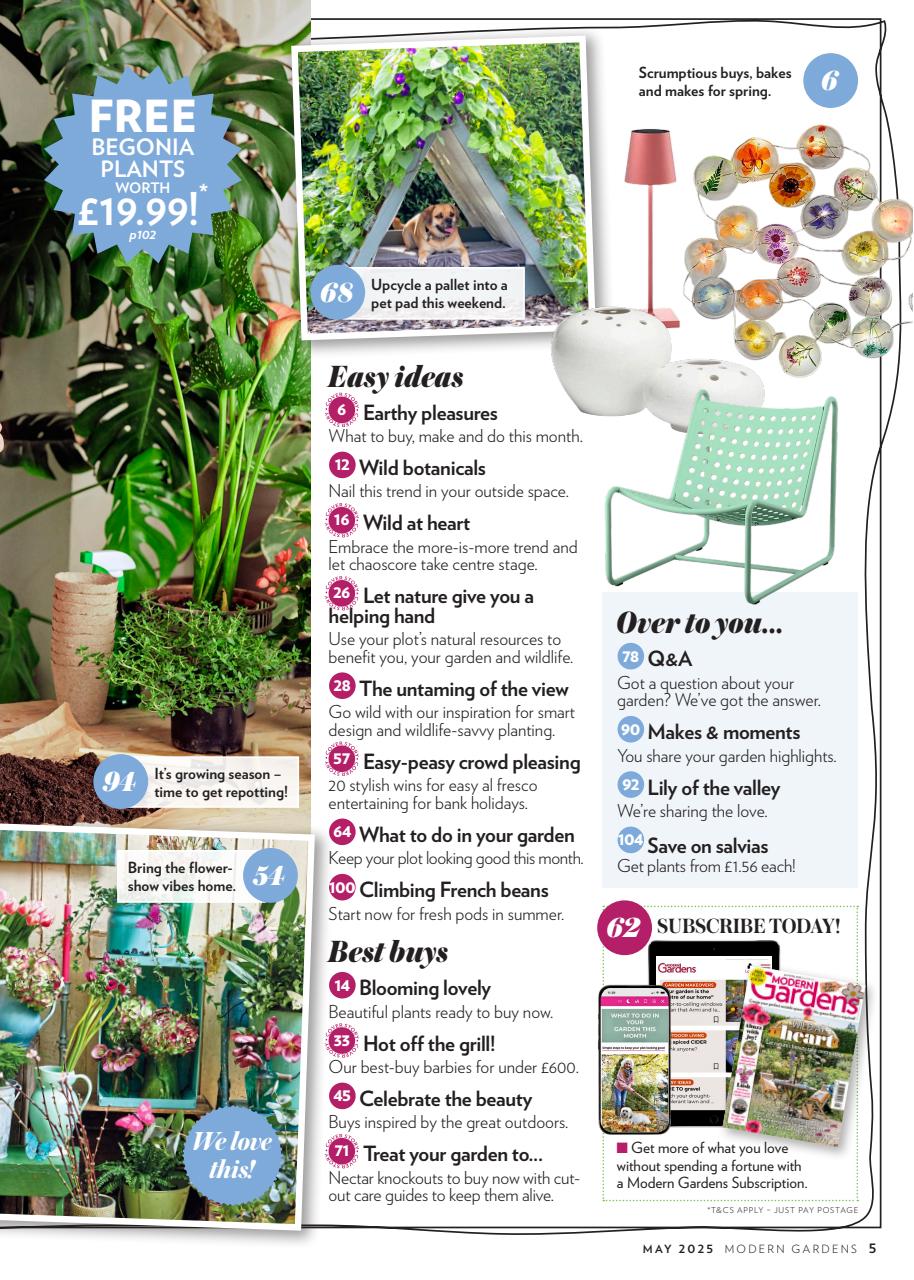 Modern Gardens Preview Pages