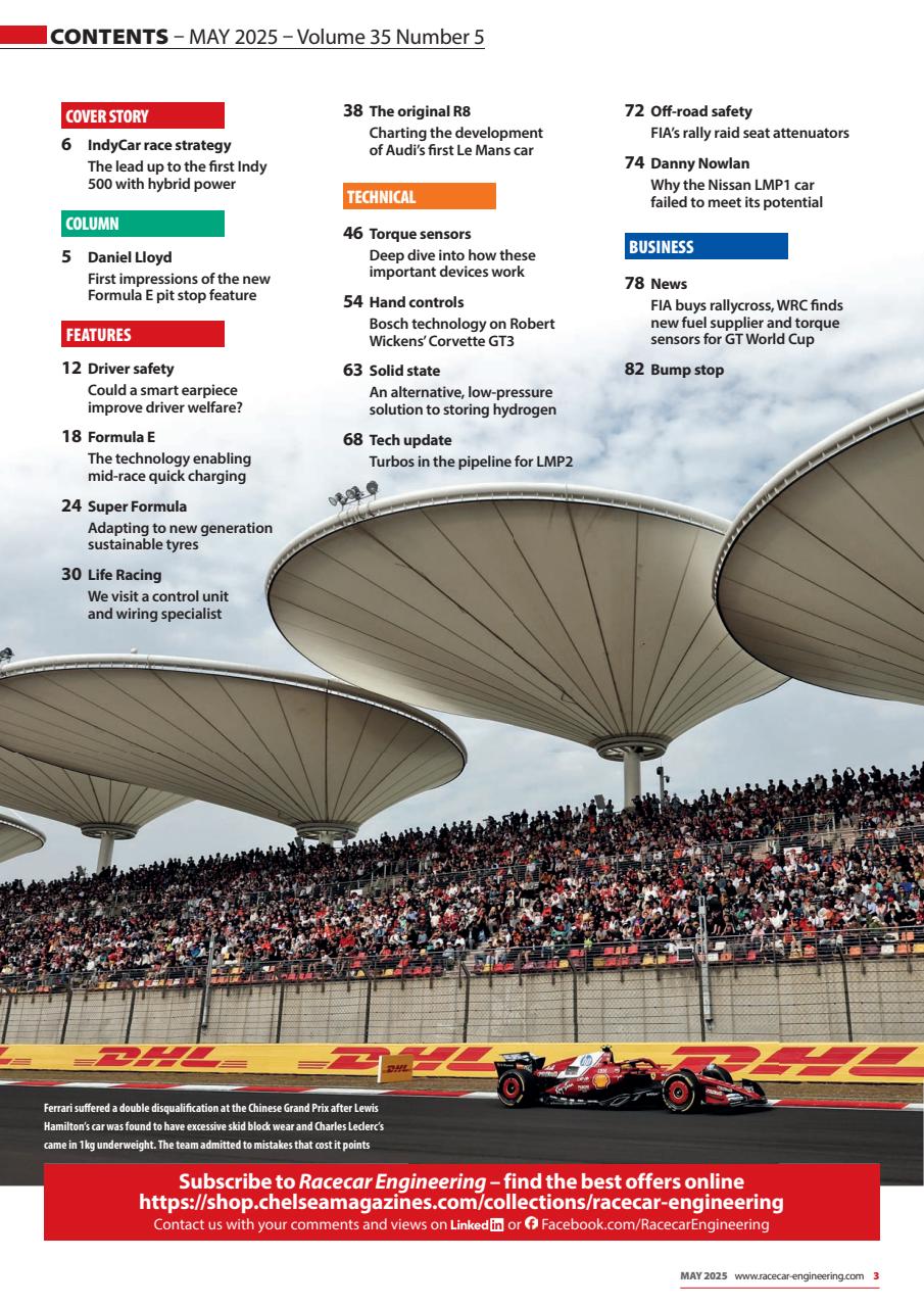 Racecar Engineering Preview Pages