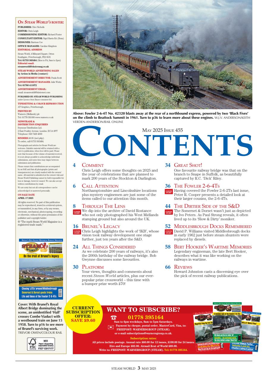 Steam World Preview Pages