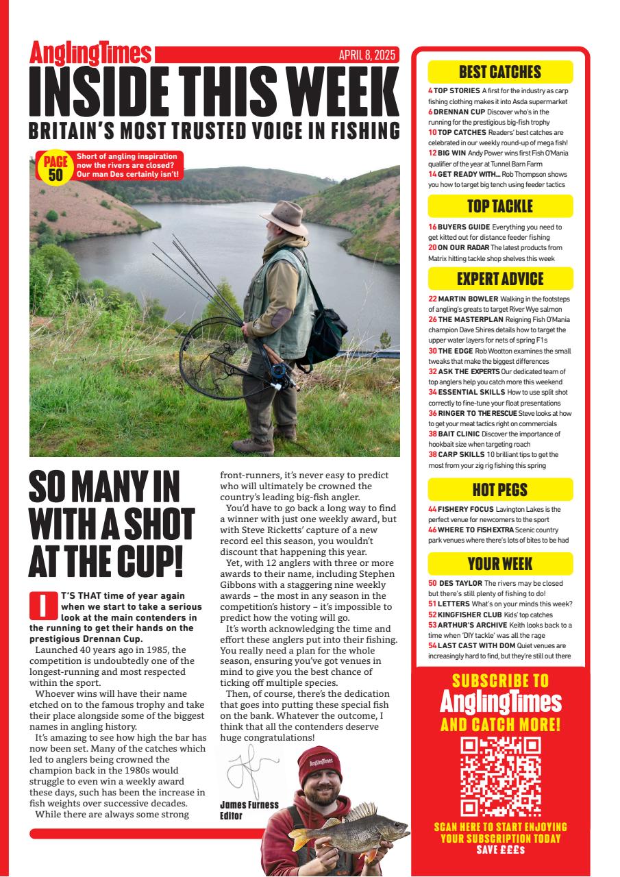 Angling Times Preview Pages