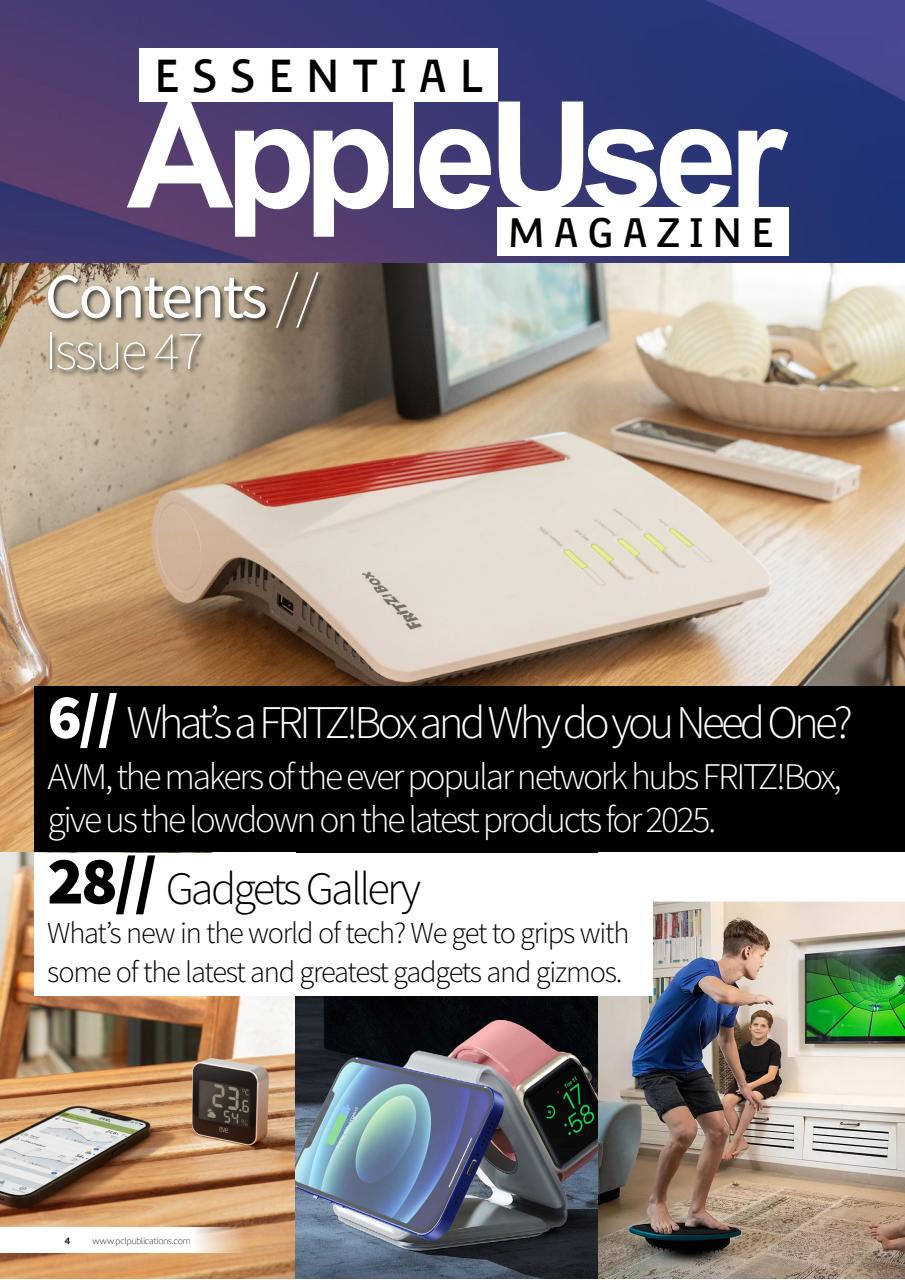 Essential Apple User Preview Pages