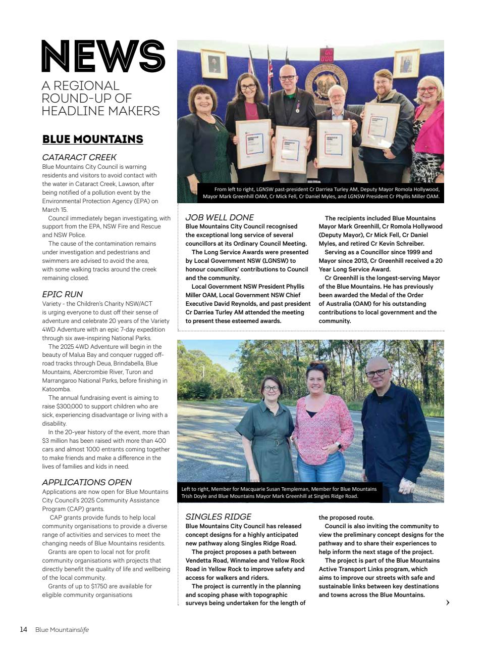 Blue Mountains Life Preview Pages