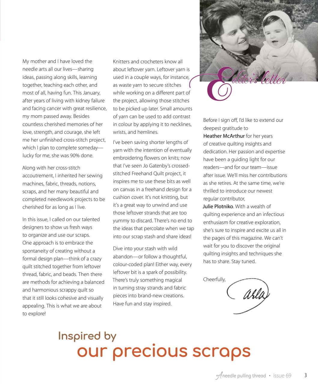 A Needle Pulling Thread Preview Pages