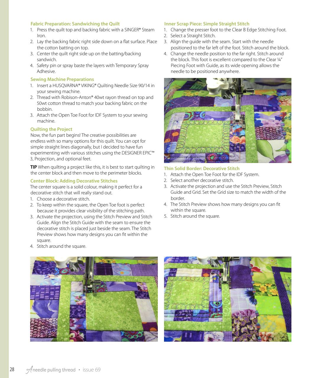 A Needle Pulling Thread Preview Pages