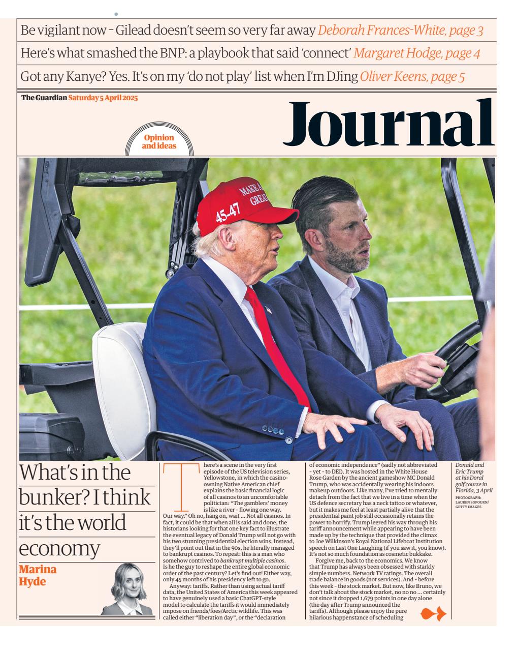 The Guardian Newspaper Preview Pages