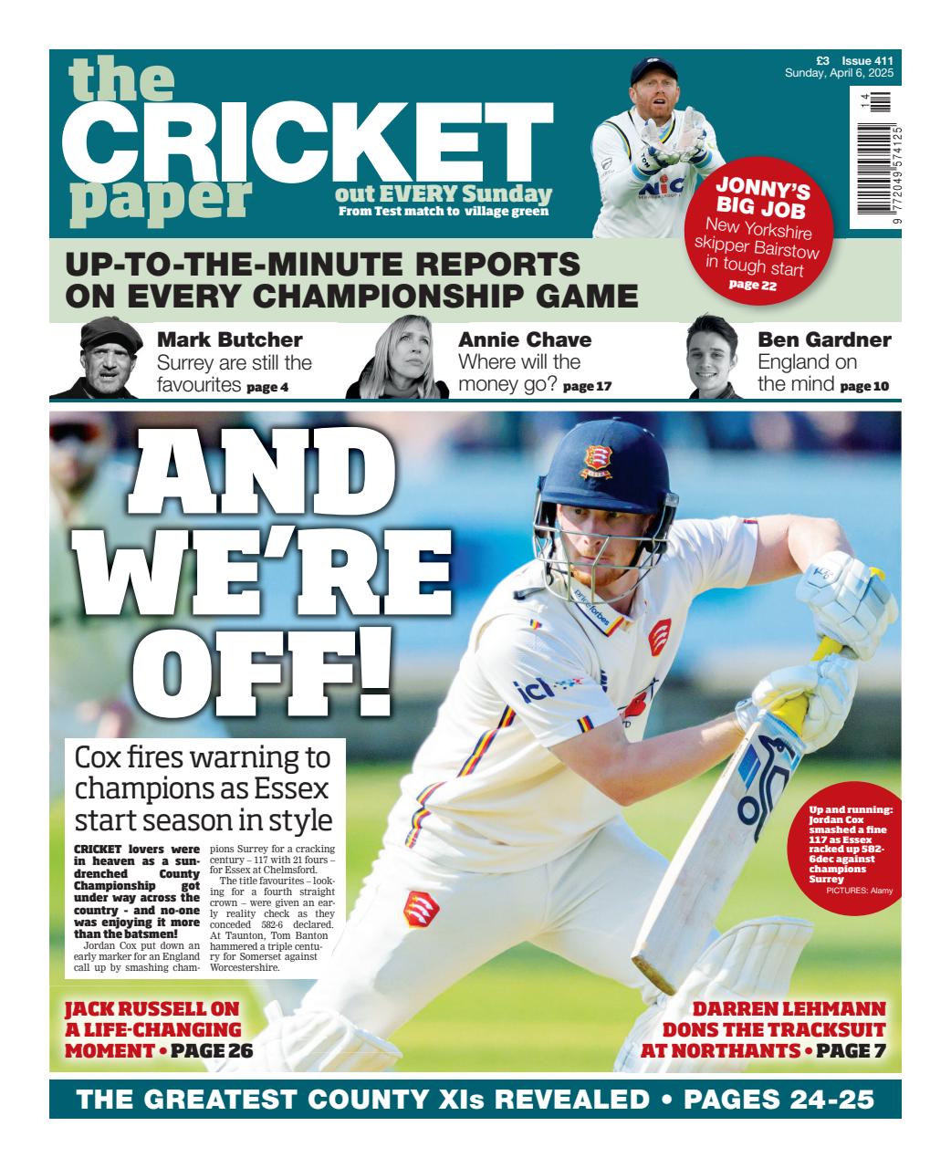 The Cricket Paper Preview Pages