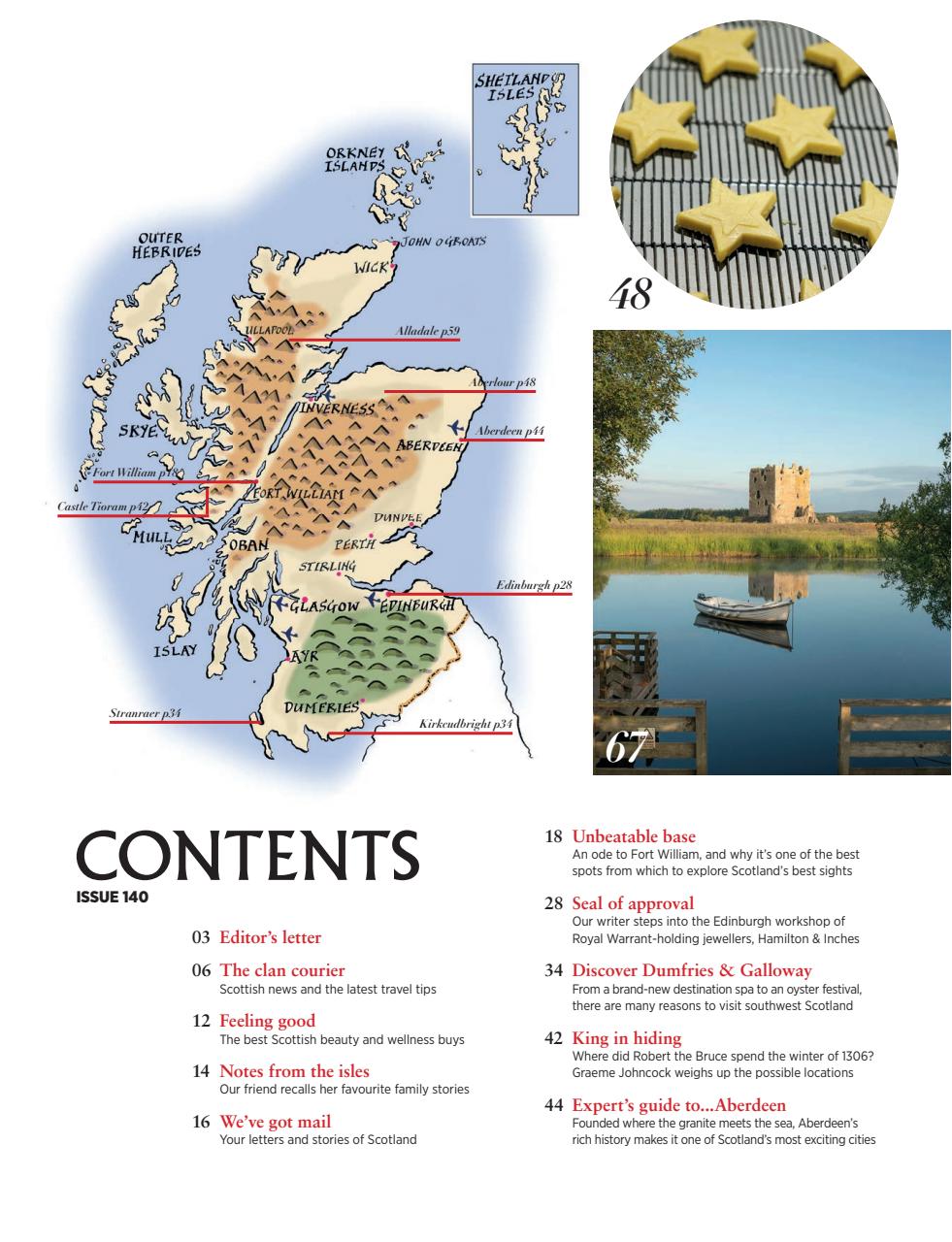 Scotland Magazine Preview Pages