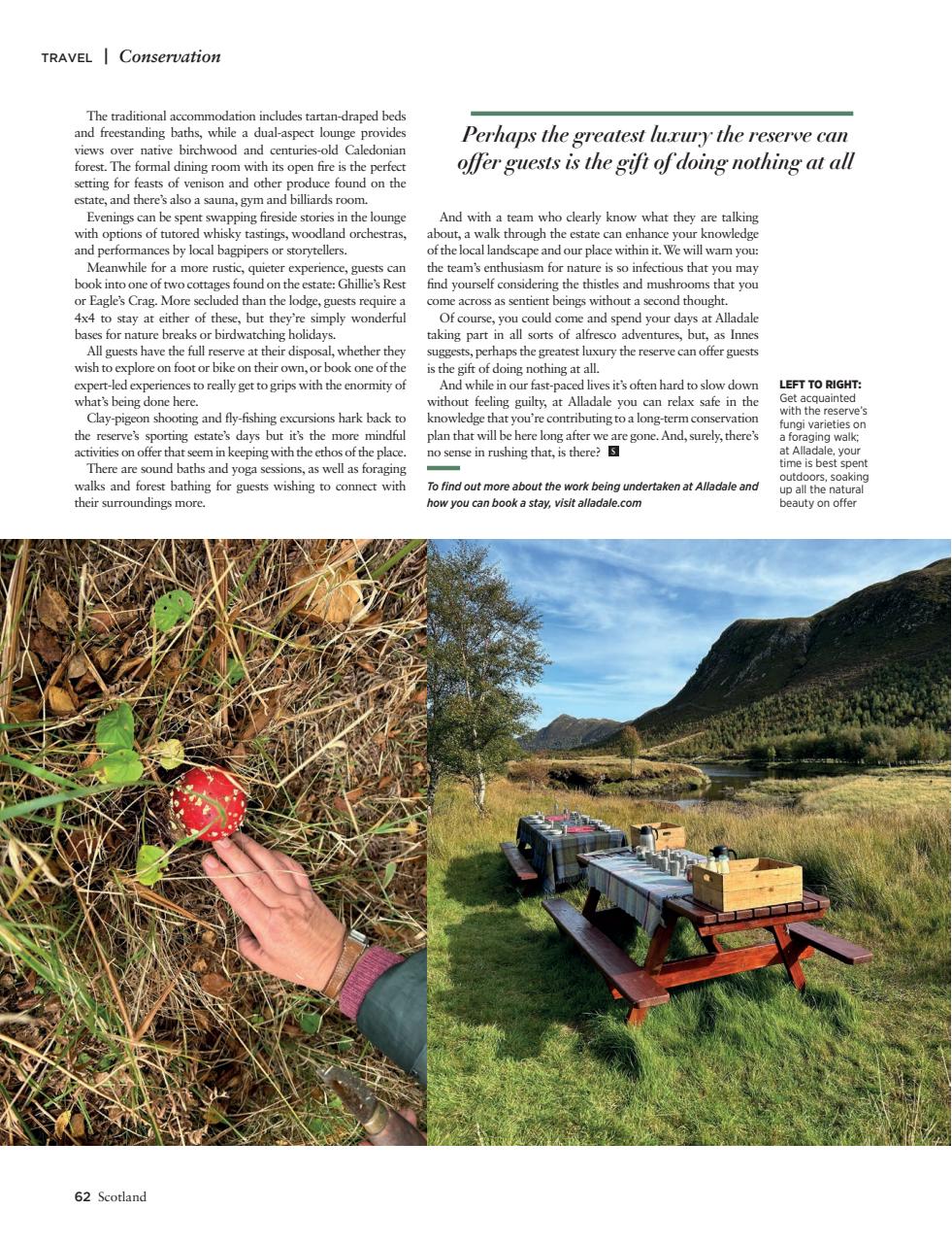 Scotland Magazine Preview Pages