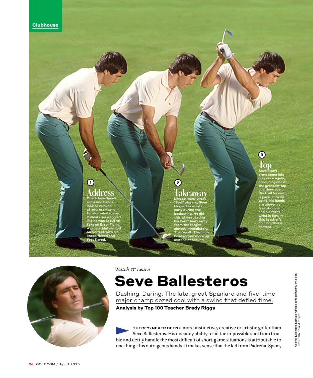 Golf Magazine Preview Pages