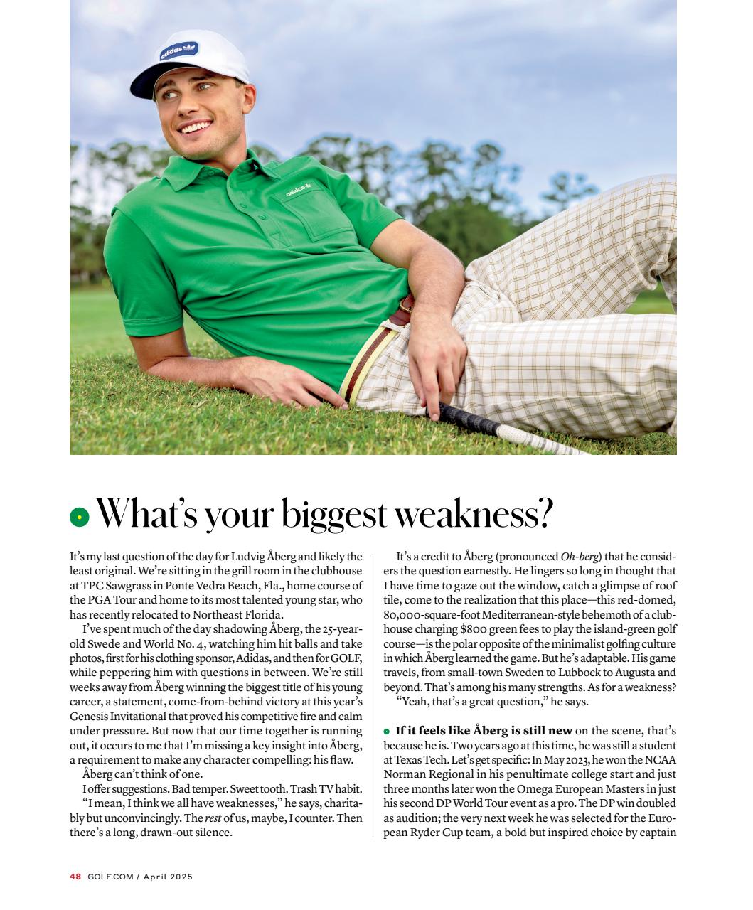 Golf Magazine Preview Pages