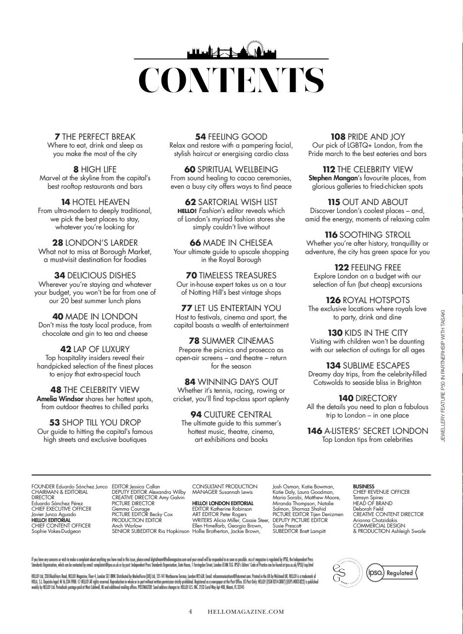 Hello! Magazine Preview Pages