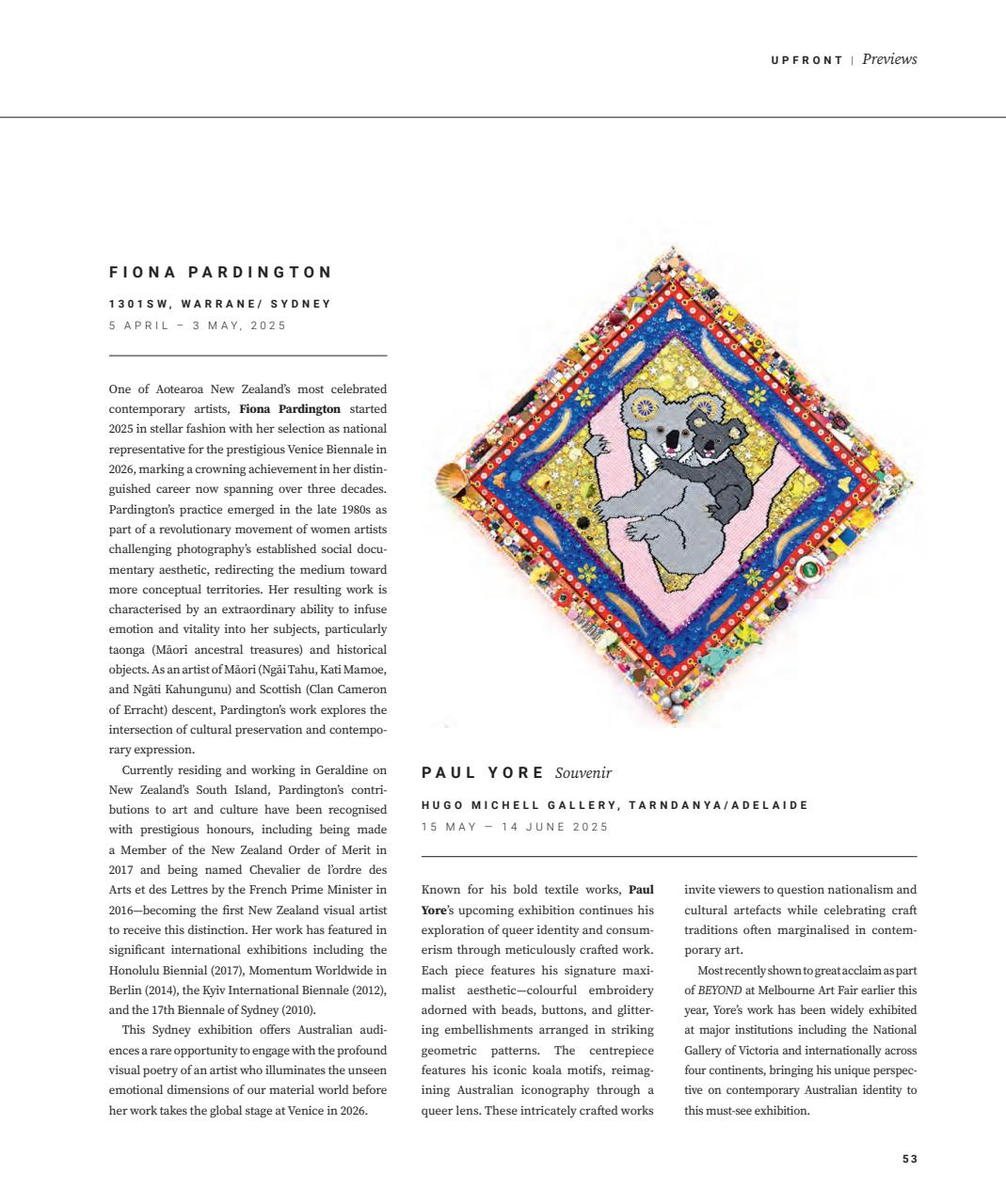 Art Collector Preview Pages