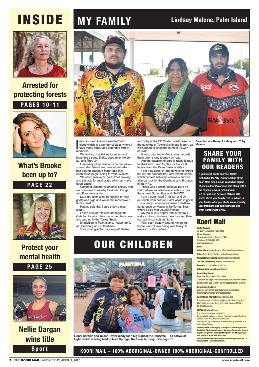 Koori Mail Preview Pages