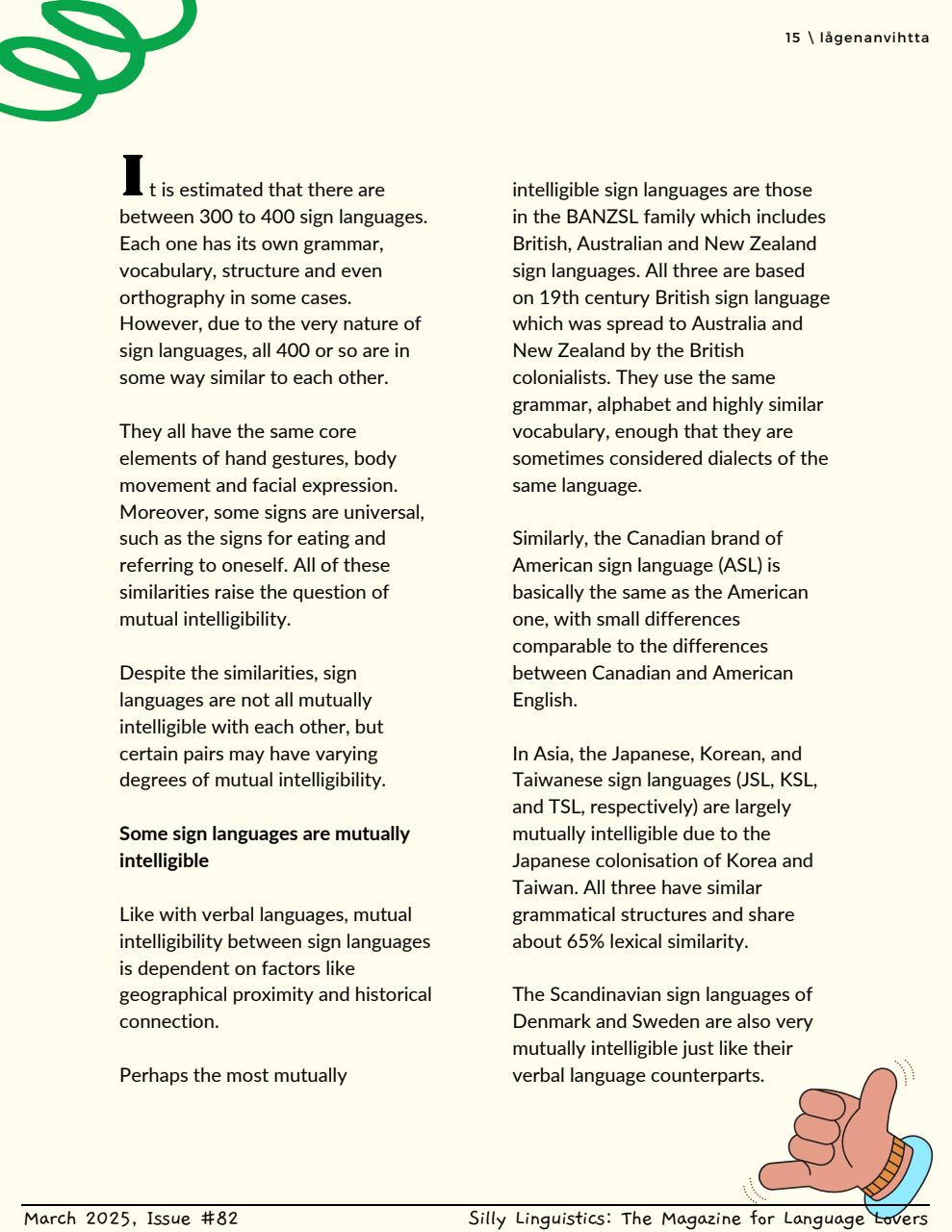 Silly Linguistics Preview Pages