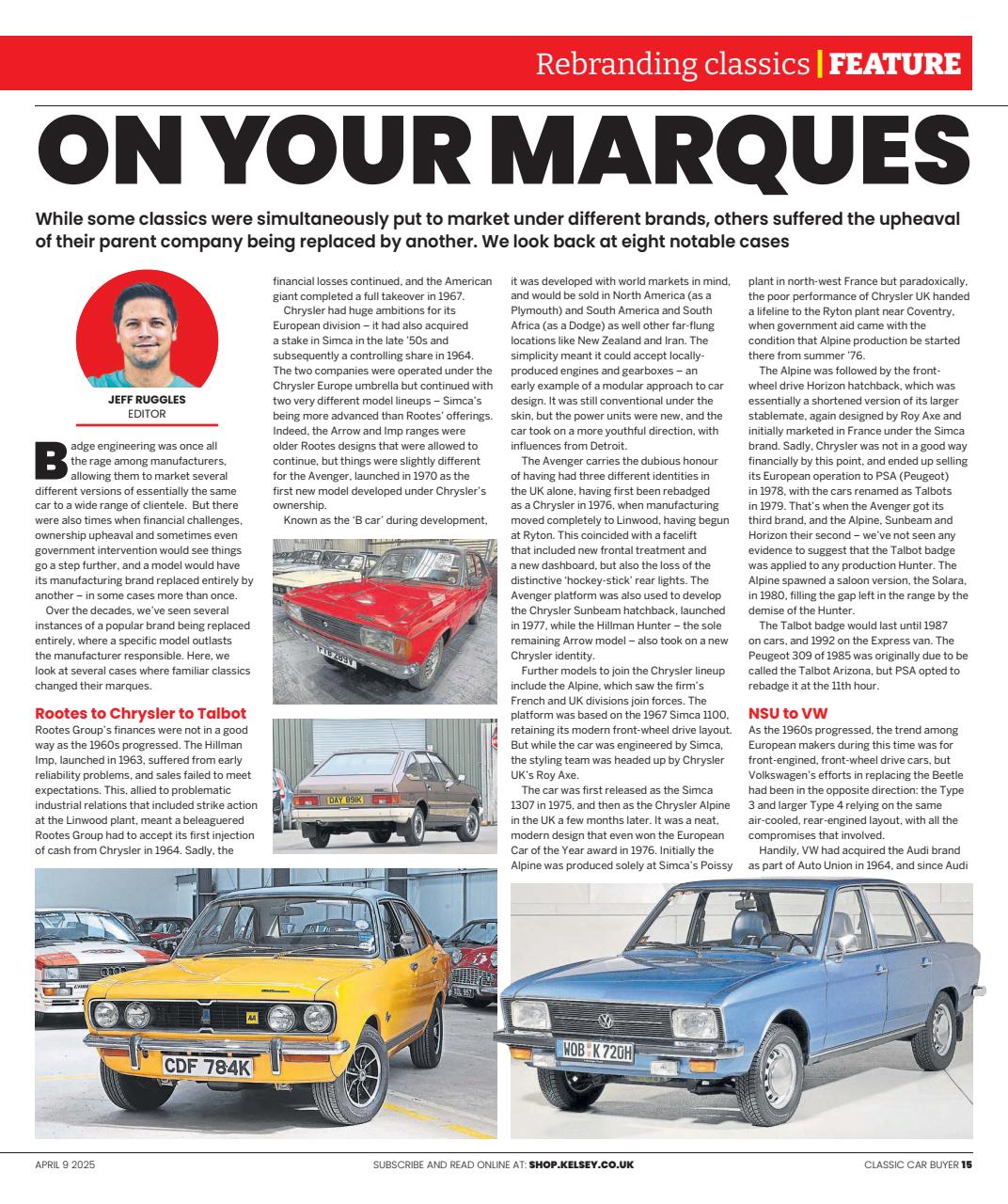 Classic Car Buyer Preview Pages