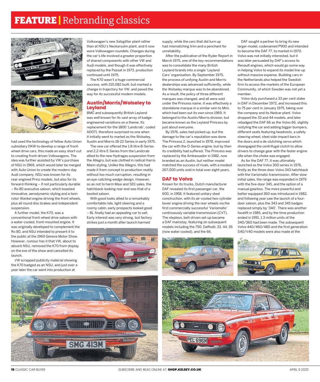 Classic Car Buyer Preview Pages